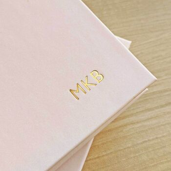 2026 Week To View A5 Personalised Diary With Gold Foil, 2 of 10