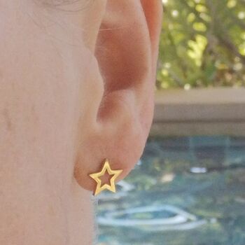 Friends Are Like Stars Stud Earrings, 2 of 8