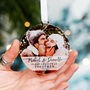 Our First Christmas Together Couples Tree Decoration, thumbnail 8 of 11