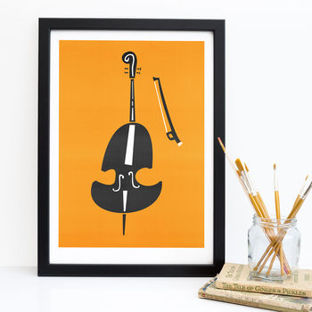 Double Bass Print, 4 of 7