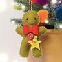 Baby's First Christmas Gingerbread Man Decoration, thumbnail 1 of 10