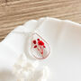 Sterling Silver Poppy Necklace, thumbnail 2 of 8