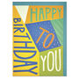 Striking 'Happy Birthday To You' Birthday Card, thumbnail 1 of 2