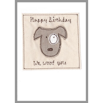 Personalised Dog Birthday Card For Him, 8 of 12