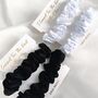 I Cannot Tie The Knot Without You Bridesmaid Scrunchies Black, thumbnail 2 of 3