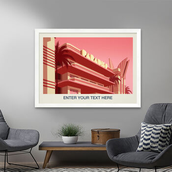Personalised Paradiso Hotel Poster, 4 of 6