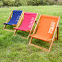 Personalised Children's Deckchair, thumbnail 2 of 6