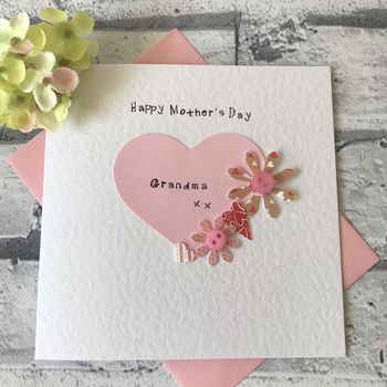 Personalised Mothers Day Card For Grandma, 2 of 3