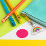 Set Of Two Rainbow Clip On Charms, thumbnail 5 of 11