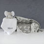Personalised Comforter And Reversible Grey Blanket, thumbnail 4 of 11