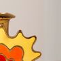 Yellow Aluminium And Enamel Candle Holder, thumbnail 4 of 4