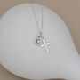 Personalised Silver First Holy Communion Cross Necklace, thumbnail 1 of 5