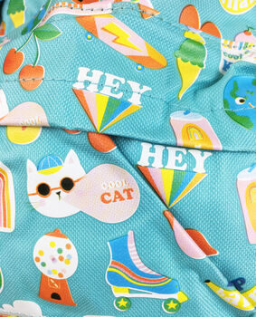 Children's 'Hey Cool Cat' Mini Backpack, 4 of 5