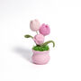 Joyful Daisy And Tulip Crochet Plant Pot Collection, thumbnail 6 of 7