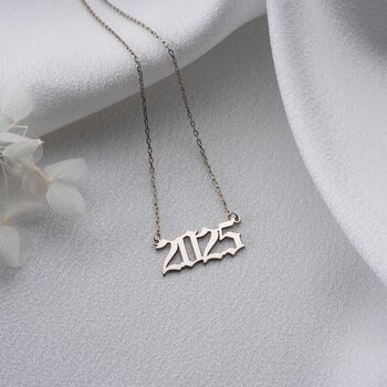 Personalised 'Milestone Year' Necklace, 2 of 8