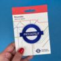 Transport For London Piccadilly Line Sew On Patch, thumbnail 1 of 2