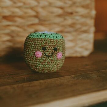 Handmade Kiwi Fair Trade Toy, 3 of 5