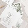 Whimsical Windsor Wedding Invitation Stack, thumbnail 1 of 8