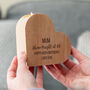 Personalised Heart Candle Holder Milestone Birthday Gift, thumbnail 1 of 6