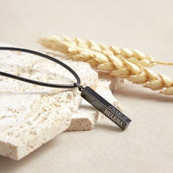 Dad's Favourite People Personalised Names Necklace, 7 of 12