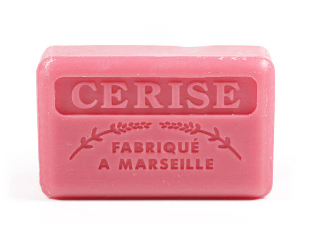 Cherry French Soap Bar By Heliotique | notonthehighstreet.com