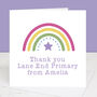 End Of Term Rainbow Thank You Card, thumbnail 1 of 6