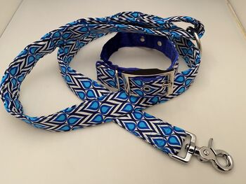 Royal Blue Teardrop Designer Collar, 6 of 8