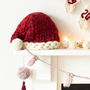 Jumbo Knitted Santa Hat, thumbnail 7 of 11