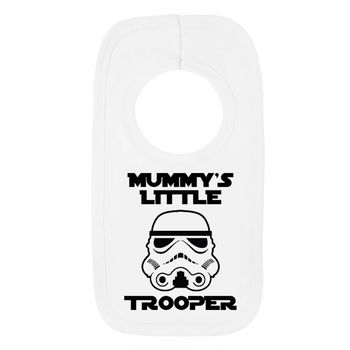 Mummy's Little Trooper Baby Bib, 2 of 2