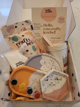 Terrazzo Eco Resin Craft Kit, 2 of 4