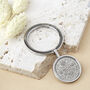 Sixpence 1955 Or 1956 70th Birthday Coin Keyring, thumbnail 2 of 9