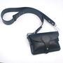 Monogram Mini Leather Crossbody Bag, thumbnail 10 of 11