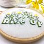 Rise Up Beginners Embroidery Kit, thumbnail 2 of 12