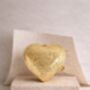 Heart Shape Gold Engraved Bird Purse Mini, thumbnail 1 of 7