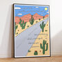 Lainey Wilson “Whirlwind” Art Print – Western Desert Illustration, Country Music Wall Art Poster, thumbnail 5 of 7