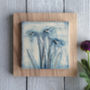 Snowdrops Plaster Cast Plaque Mounted On Wood, thumbnail 7 of 12