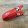 Personalised Handcrafted Leather Keyring, thumbnail 7 of 8