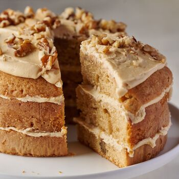 Birthday Pack Coffee And Walnut Cake, 3 of 5