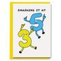 Smashing It 35th Birthday Card Age 35 Card, thumbnail 1 of 2