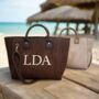 Personalised Large Initial Tote Cross Body Bag, thumbnail 2 of 4