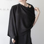Personalised Easy To Wear Fine Knit Overhead Poncho, thumbnail 10 of 11