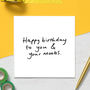 Birthday Moobs Birthday Card, thumbnail 2 of 2