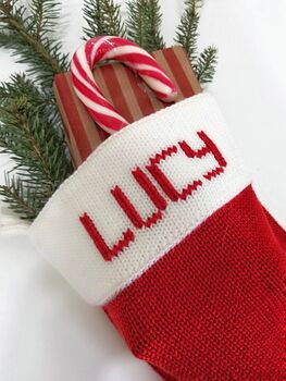 Personalised Santa Stocking Sack, 2 of 5
