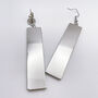 Long Disco Earrings Handmade With Colourful Sparkles, thumbnail 5 of 10