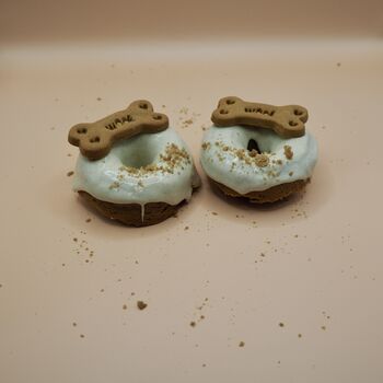 Personalised Dog Birthday Woof Doughnuts And Biscuits, 3 of 3