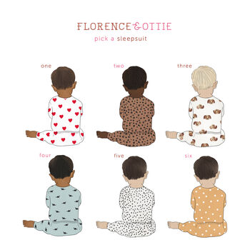 Personalised Baby And Pet Print, 3 of 6