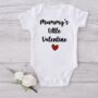 Valentine's Day Baby Vest | Daddy / Mummy's Little Valentine, thumbnail 2 of 2