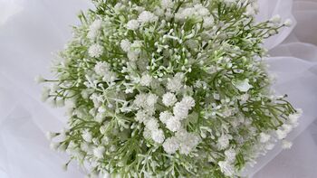 The Gina Gypsophilia Bridal Bouquet, 7 of 12