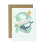 2nd Birthday Under The Sea Card, thumbnail 2 of 2