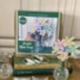 Beginner's Pastel Mini Vase Of Flowers Craft Kit, thumbnail 2 of 4